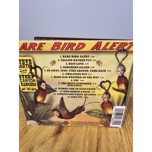 Rare Bird Alert by Steve Martin & Steep Canyon Rangers CD, 2011 Paul McCartney - Picture 2 of 11